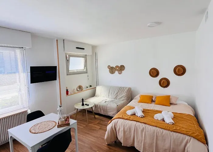 Hypercentre - 4 Pers - Parking Prive * 贝休恩